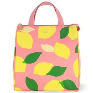 #3504 KATE SPADE INSULATED LUNCH TOTE, LEMONS 🍋